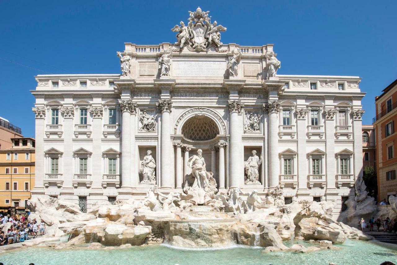 La Finestra Su Fontana Di Trevi - Charming View Lägenhet Rom Exteriör bild
